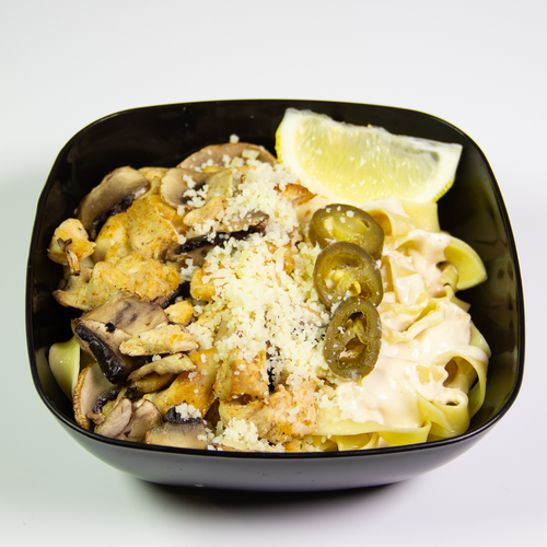 Паста с Курицей и Грибами 