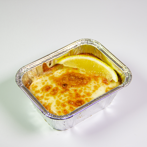 Лосось с рисом под сливочным соусом